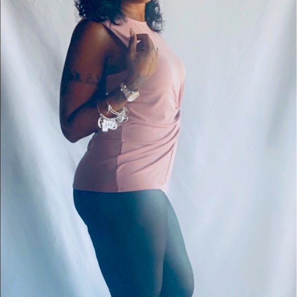 Knot Front Sleeveless Blouse - Picture 4 of 8